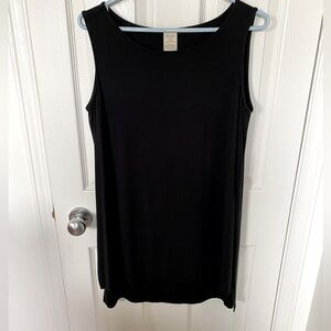 Orange Fashion Village black tank tunic size s/m